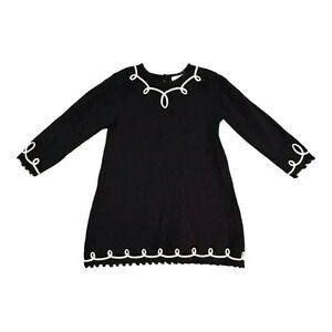 Hanna Andersson | Knit Black Sweater Dress (5)